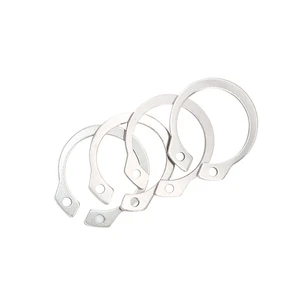 High Quality DIN471 DIN472 A2-70 Stainless Steel Plated Shaft Circlip Outer Retaining Ring Snap Ring