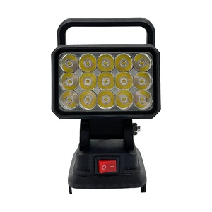 Cordless Lithium-ion Small and Convenient LED Work Light with Handheld Function and Angle Adjustment Function