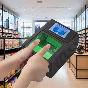442 Multi-Finger Biometric Fingerprint Scanner For 500 Dpi Optical Sensor Mobile ID FAP60 Compliance Android/Windows 10 Fingers