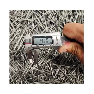 Common Polished Low Carbon Steel Nails & Spikes ISO9001 Certified Customized Packaging for Building & Construction