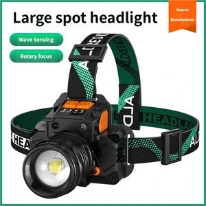 High Brightness Waterproof Rechargeable Long Battery Life LED 10W Aluminum Alloy Model T50 Outdoor Headlamp Fishing Night