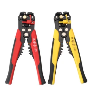Multi-Function Automatic Wire Stripper Cable Cutting Pliers Steel And Plastic Handle For Crimping Customizable OEM Support