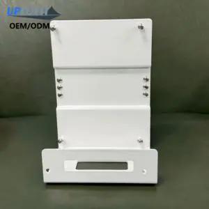 XRC Electrical LCD Screen Mounting Bracket Aluminum L-Type Powder Coated Plastic Clips Bolts Nuts 2.5mm Thickness UPLOFIT Custom