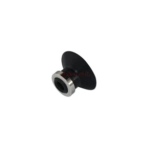 WEM21/22 Single-Layer Flat Ribbed Vacuum Suction Cup Strong Adsorption Force Horizontal/Vertical Mounting Holes for Vertical