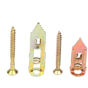 Long-standing Manufacturer New-type No-drilling Gypsum Board Expansion Screws Made High-manganese Steel Grade 12mm Nails