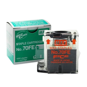 MAX 70FE Electric Stapler Staples Staple Cartridges EH-70F2 Use Stapler for School and Office