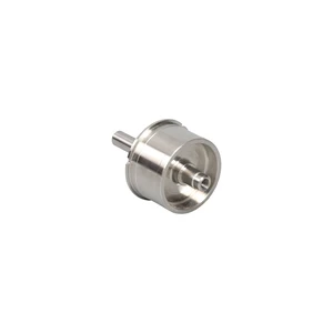 Custom Stainless Steel CNC Turned Threaded Insert Bushing Passivated ±0.01mm