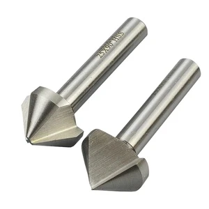 90 Degree Point Angle Countersink Drill Bit HSS Chamfer Cutter