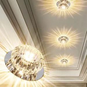 LED Acrylic Iron Modern Multi-Color Temperature High CRI 80 Aisle Hallway Entryway & Living Room Downlights Tube Lights