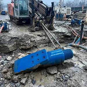 HDD Slant Face Pilot Bit Directional Drill Head For Trenchless Pipeline Installation