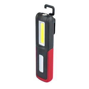 Handheld USB Rechargeable Led Cob Work Lamp 3W Super Bright Magnetic Work Light with Hook for Car Repair Workshop