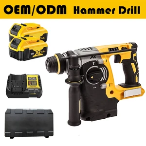 KM 20V Lithium Ion Battery Rechargeable Cordless Hammer Drill 18mm SDS-Plus Rotary Hammer Electric Industrial DIY Grading