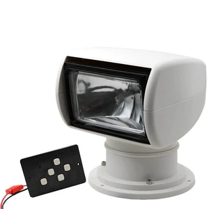 12v Marine Yacht Searchlight Halogen Marine Yacht Spotlight Search Light 100W Remote hid Searchlight for Boat