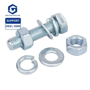 18X80 Mm 8.8 Hex Head Bolt Din933 M6 Bouten M10 Tuerca Y Perno Fasteners M12 M13 Hexagon Bolts and Nuts