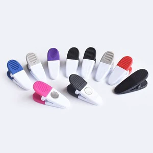 Industrial Plastic Alligator Clip with Magnet Food Sealing Bar Pattern Permanent Type for Effective Clip-On Best in Category