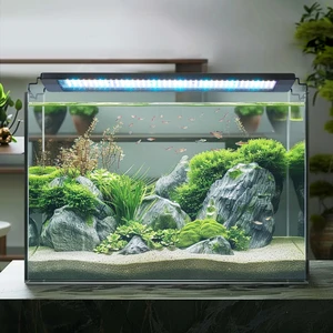 Aquarium Light IP65 LED Smart Seasonal Simulation for Hydroponic & Aquatic Plant Vegetative Growth Dimmable