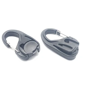 Factory Wholesale Plastic POM Hook Multi-purpose Plastic Hook Clothing Tent Accessories Plastic Buckle Clip Slider Hook