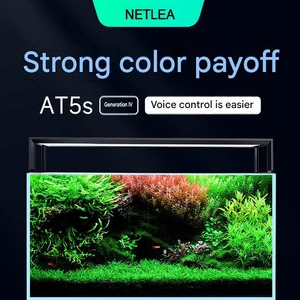 NETLEA AT5S IV Full Spectrum LED Aquarium Light, APP & Voice Control, WiFi Upgraded Version for Lush Plant Growth in Freshwater