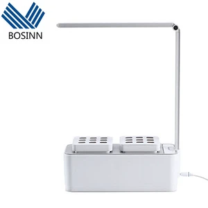 Desktop Plants LED Grow Lights Adjustable Promote Plants Grow Lamps Adjustable Foldable Arm Office Reading Lamp