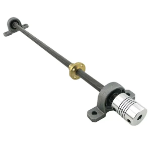 Factory Direct Sell Lead Screw with Support Bearing and Couling 8mm 12mm 14mm 16mm for Machine
