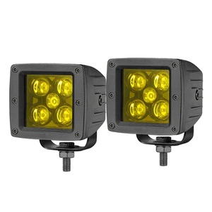 New Brand IP67 3000K Yellow Light Spot 25 Watts 3 Inch 50 Watt 12V New Led Worklight