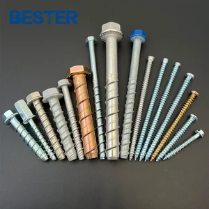 Wholesale 1/4 3inch Structural Anchor Bolt Self Taping Concrete Screw for Concrete With Thread