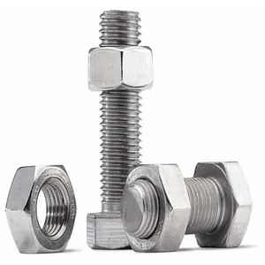 OEM ODM Custom Stainless Steel Hex Screws Bolt and Nut M2 M5 6Mm M20 Hex Head Bolt