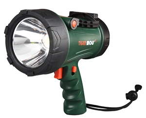2800lm Super Bright Handheld LED Spotlight, LED Rechargeable Multifunction Searchlight, IP68 Waterproof Handheld LED Searchlight