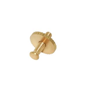 Brass Metal Badge Clutch Butterfly Back Pin Screw Nut Buckle For Badge
