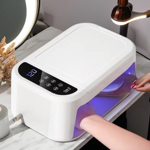 New Arrival 180W Professional UV Nail Lamp High Power LED Gel Dryer Salon Equipment Customization Options Plastic Sunlight