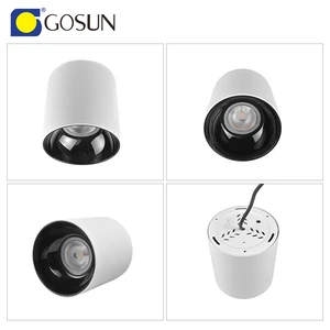 Aluminium Housing Flicker Free 42W Surface Mounted Bathroom CRI90/97 IP65 Indoor COB LED Ceiling Downlight Spotlight