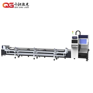 1500W CNC Fiber Laser Tube Cutter For Square And Rectangular Steel Pipes Used In Fencing And Gate Frame Fabrication