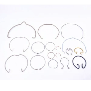 Steel LED Bulb Holder Ring With Retaining Spring Clips MR16/MR11 Coil Spot Light Ring Downlight Spring Clip Ring
