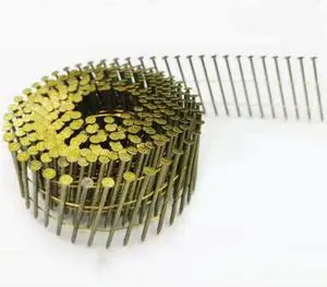 Hot Sale High Strength Coil Nails For Woodworking Pallet And Crate Manufacturing