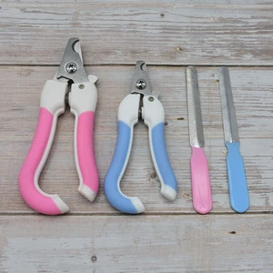 Curved Security Double Locking Clasp Stainless Steel Grooming Nail Clipper Scissors