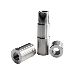 OEM High Quality CNC Machining Milling Turning Part 5 Axis Round Threaded Sleeve Bushing