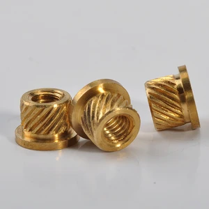 M1,M2,M3,M4,M5,M6,M8 Brass Insert Nut