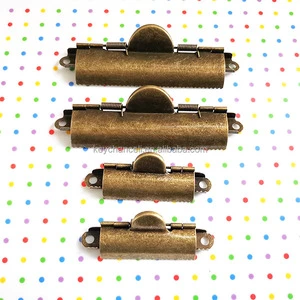 Old Vintage 70mm 110mm Antique Brass Bronze Multitooth Binder Clip Metal Toothed Clipboard Clip Restaurant Menus Tooth Clamp
