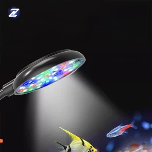 Wholesale Customized OEM ODM Small Fish tank USB Interface 5W Color Changing Dimming WRGB Aquarium Light Led Aquarium Lamp