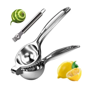 Stainless Steel Household Juicer Thickened Weighted Manual Squeeze Lemon Orange Juicer Eco-Friendly Freshly Squeezed Fruit Food