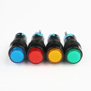 Factory Supply 12mm 12V Plastic LED Indicator Light