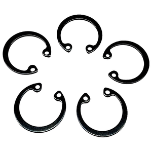 High Quality M10 Steel External Retaining Rings DIN 472/DIN 472B SS304 65Mn Plain Springs C-Type Washers Diesel Engine Parts CRW