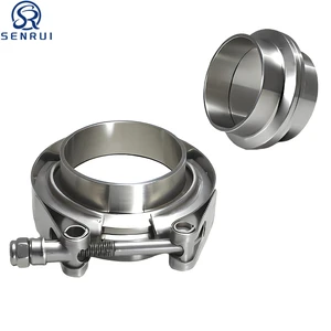 Stainless Steel Sanitary Tri Clamp Kit Quick Connect Clamp Fitting Tube Clamp Industrial Pipe Clamp OEM Wholesale