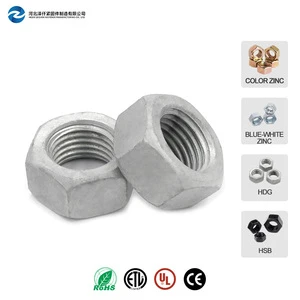 DIN934 304 Stainless Steel Hexagon Nut M2 M3 M4 M5 M6 M8 M10 M12 M16 A2-70 Hex Nuts Fastener Factory Direct