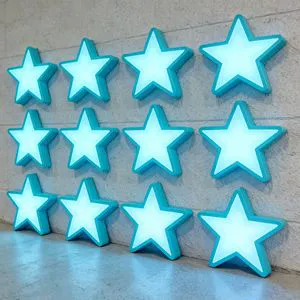 Customized Outdoor Building LED Advertising Sign Light with Multi Colors Transformer Powered for Office & Shops