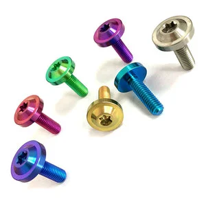 Hot Selling China Hot Sale Grade 5 Anodized Purple Ti Titanium Torx Bolt for Motorcycle Parts