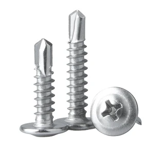 China Factory Price Self Taping Screw Stainless Steel Wafer Head Self Drilling Screws Truss Head Self Tek Screw