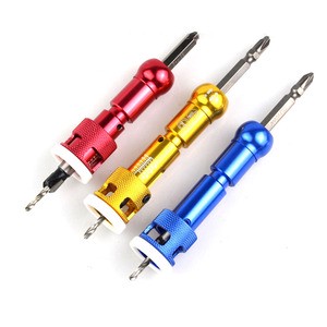 Adjustable Countersink Drill Bits With Depth Stop Hex Shank for Woodworking for Home Power Hand Tools Accessories