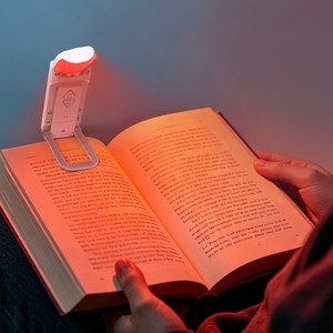 Book Light LED Book Reading Light USB Rechargeable Eye-Care Dimmable for Reading in Bed Library Office Home