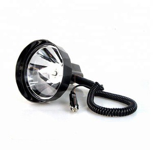 Hot Sale Super Bright Waterproof 24v 12v 55W 7inch Handheld Search Light Hunting Spotlight